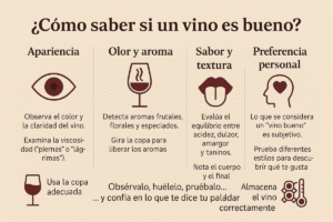 Cómo saber si un vino es bueno